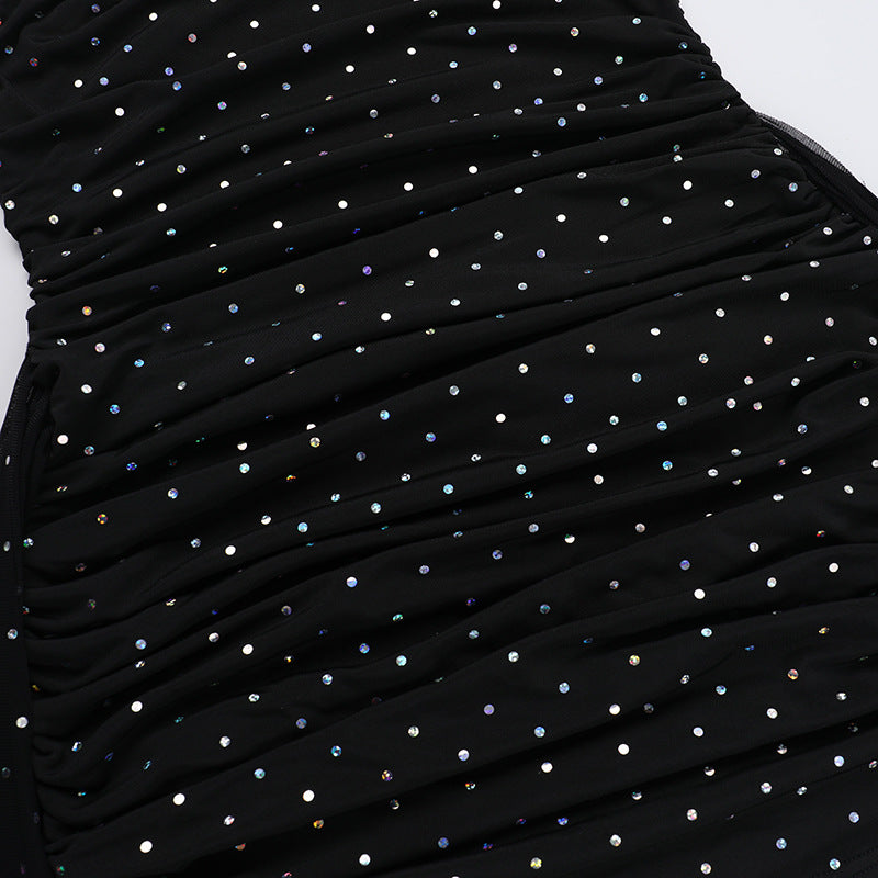 Lunar Mini Dress - Black