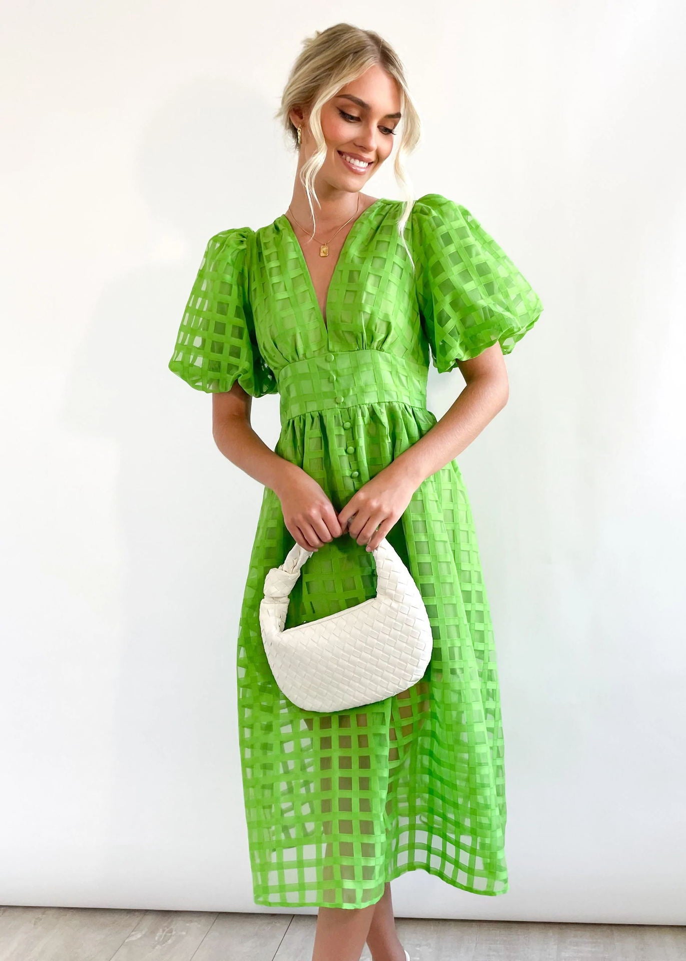 Paradise Midi Dress - Green