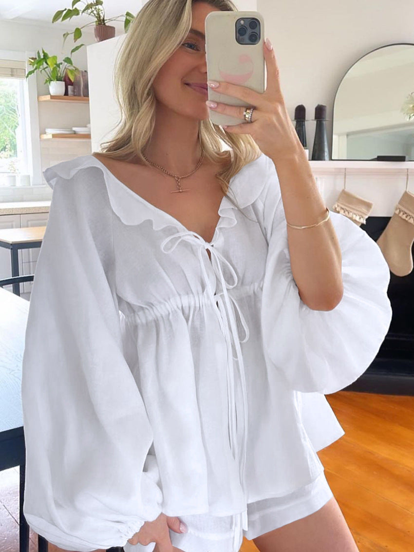 Snowflake Co-ord - White