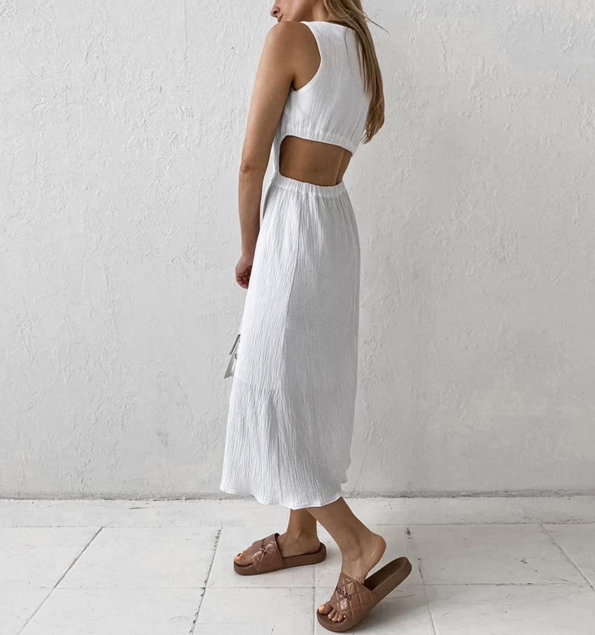 Durian Dress - White