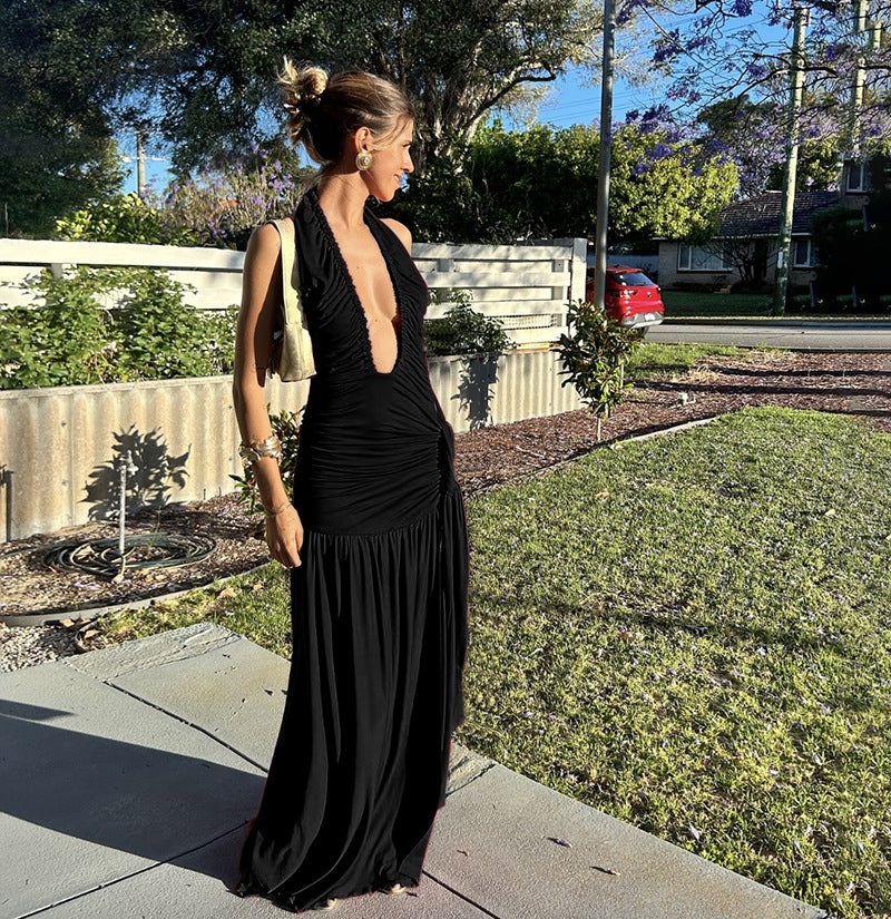 Tunisia Maxi Dress - Black