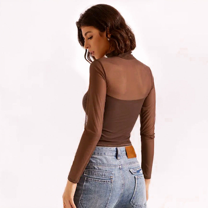 Club Glam Top - Brown