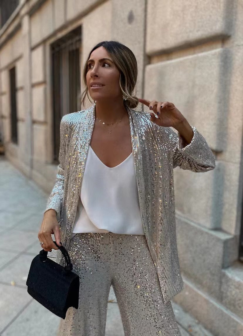 Grande Co-ord - Silver