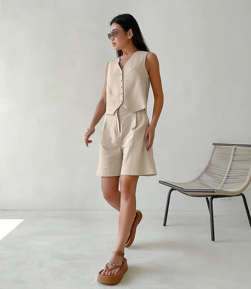Zemira Co-ord - Khaki