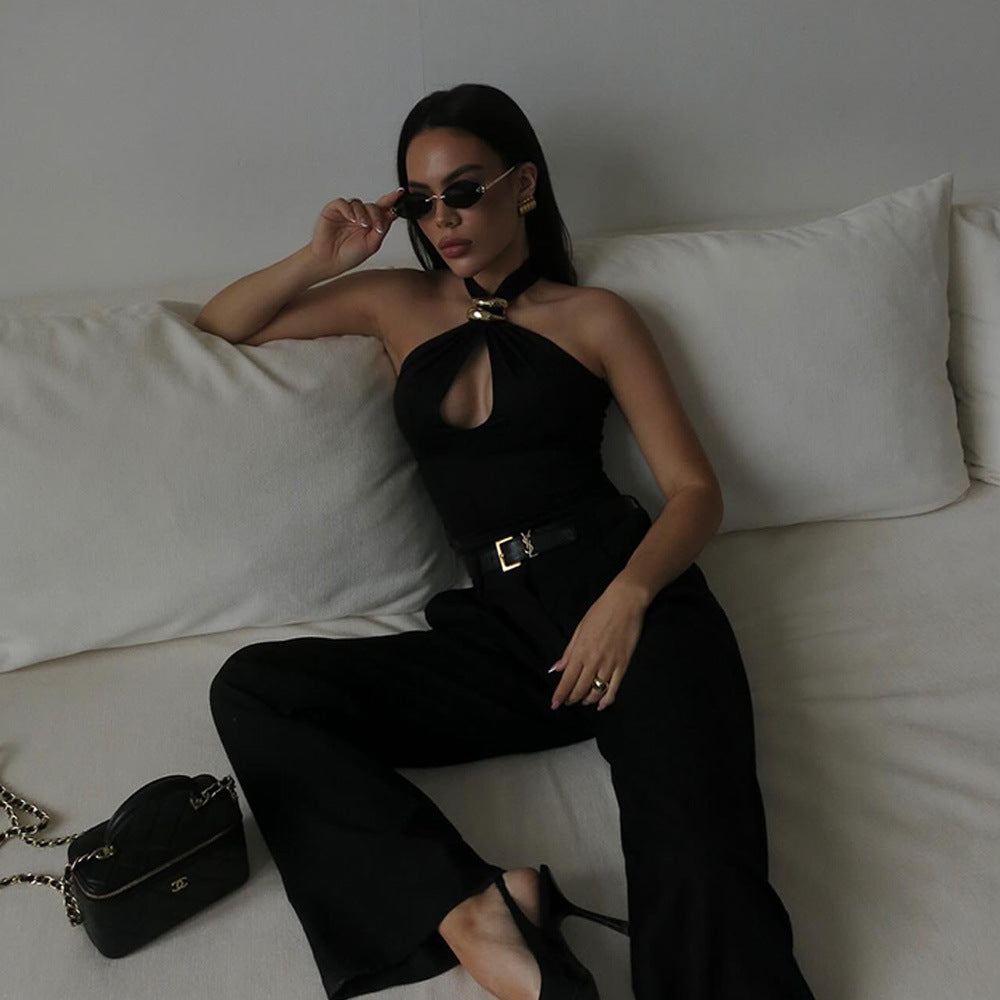 Pansy Top - Black