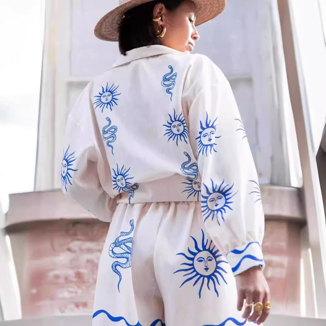 Salty Shores Co-ord - White