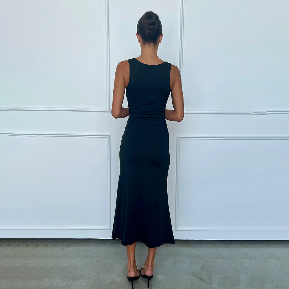 Verona Midi Dress - Black