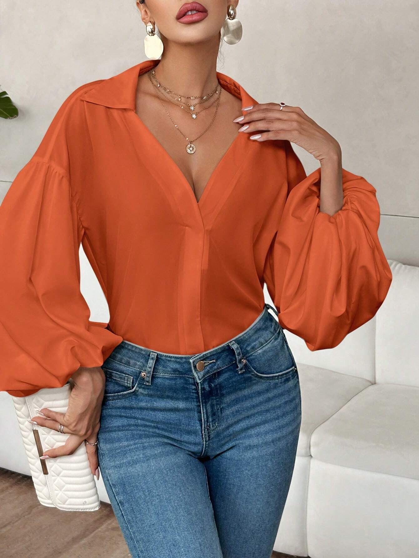 Elow Shirt - Orange