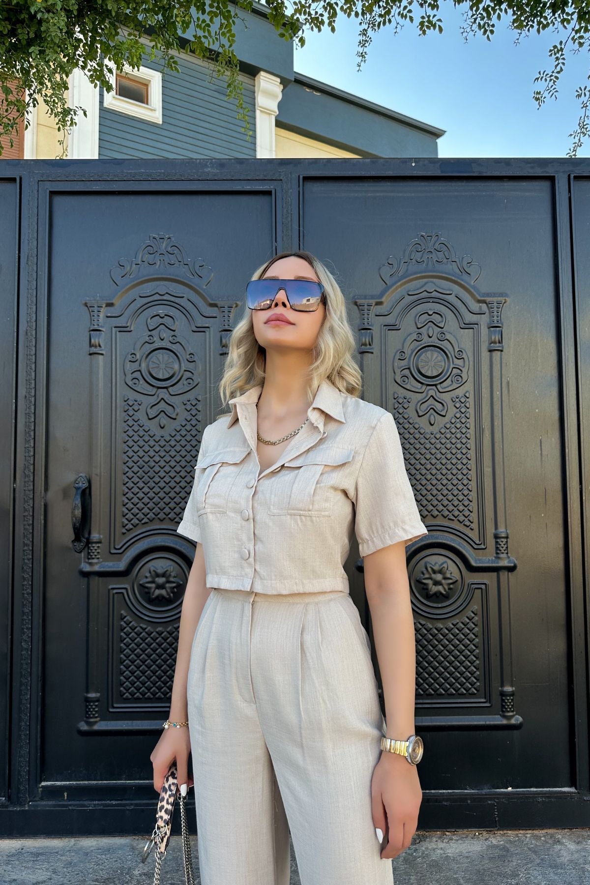 Denise Co-ord - Apricot