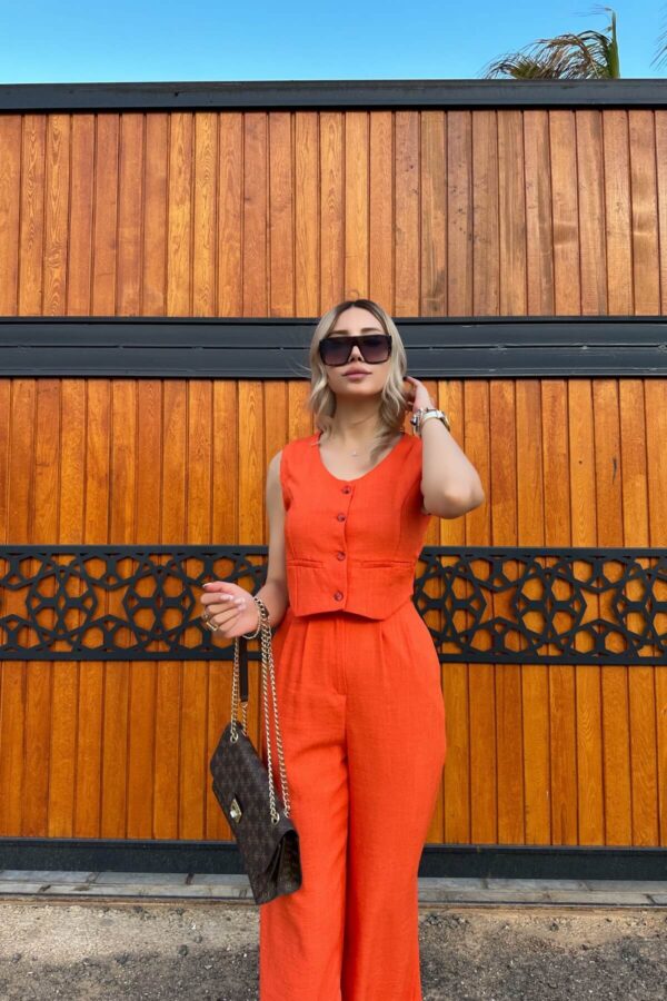 Eda Co-ord - Orange
