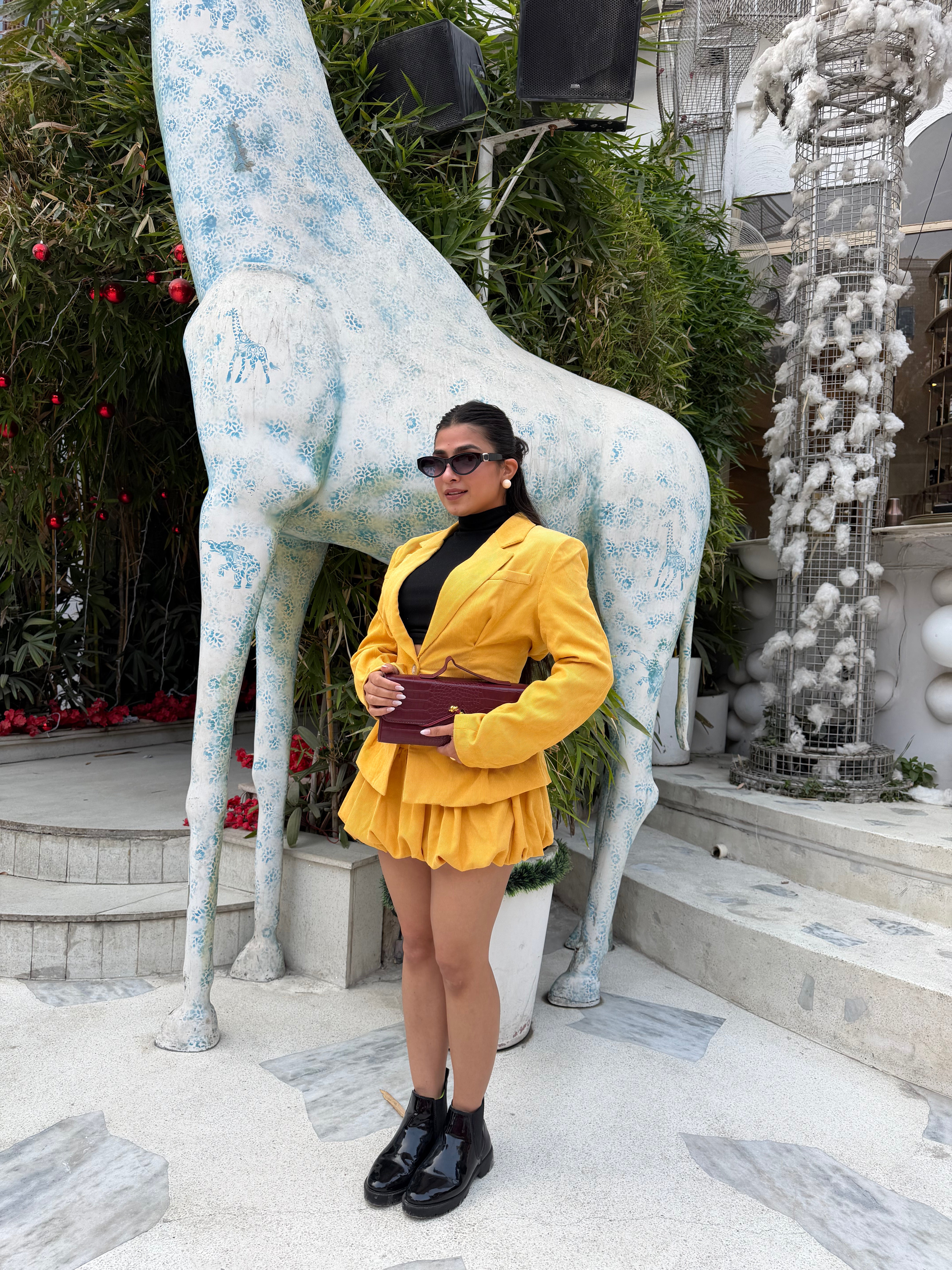 Tumblr Girl Co-Ord Set - Yellow