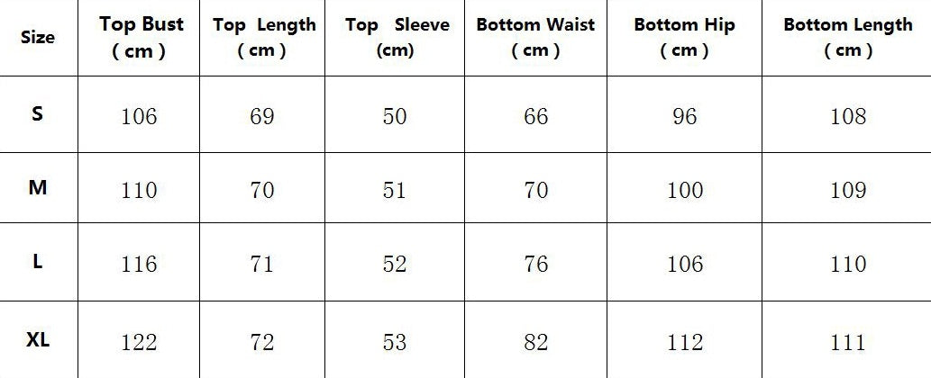 Size Chart for Indry Tie Co-ord Set - Yellow