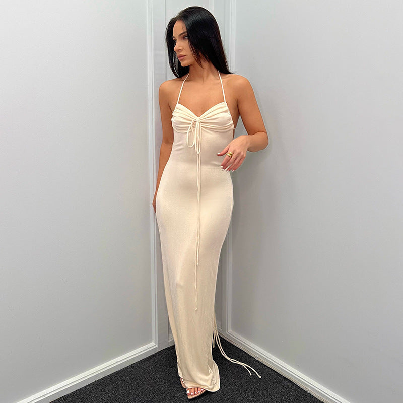 Rowena Dress - Apricot