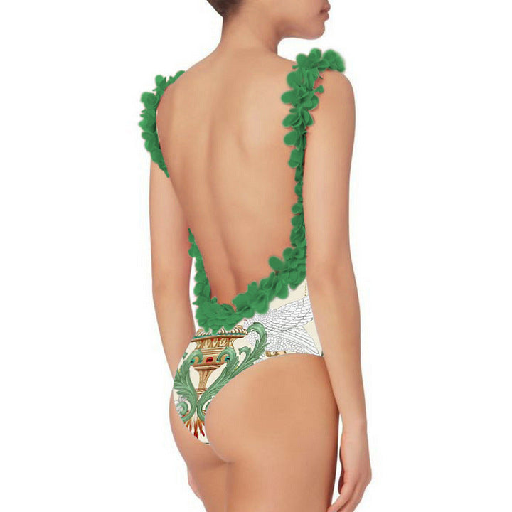 Moss Mirage Swimsuit  - Green