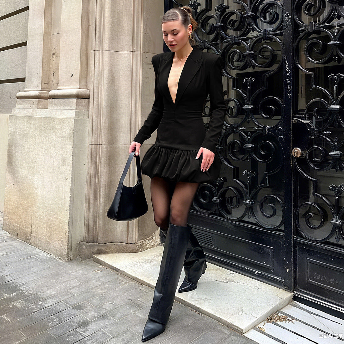 Cisco Mini Dress - Black