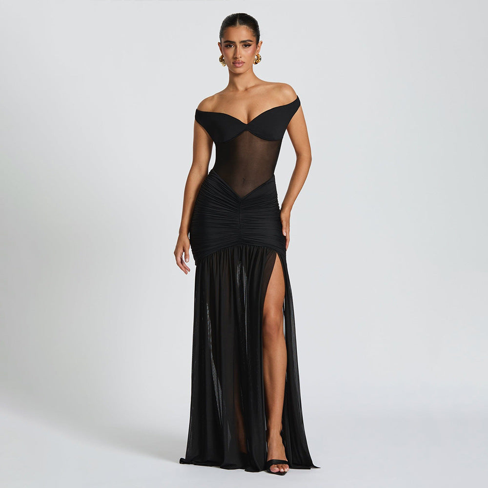 Alaia Maxi Dress - Black