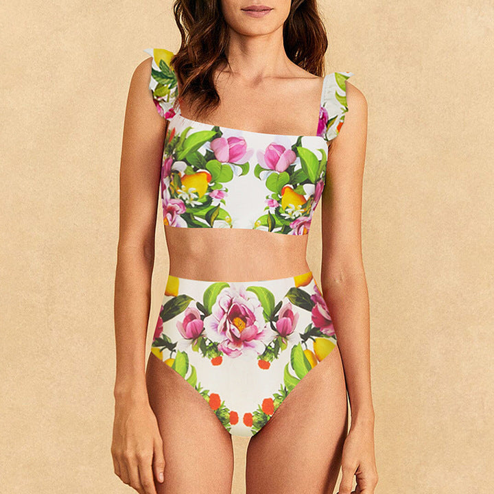 Santa Rosa Bikini Set - White