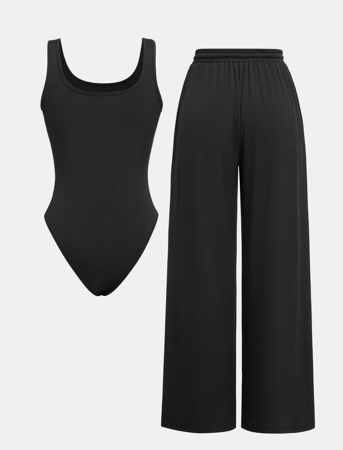 Shira Co-Ord Set - Black