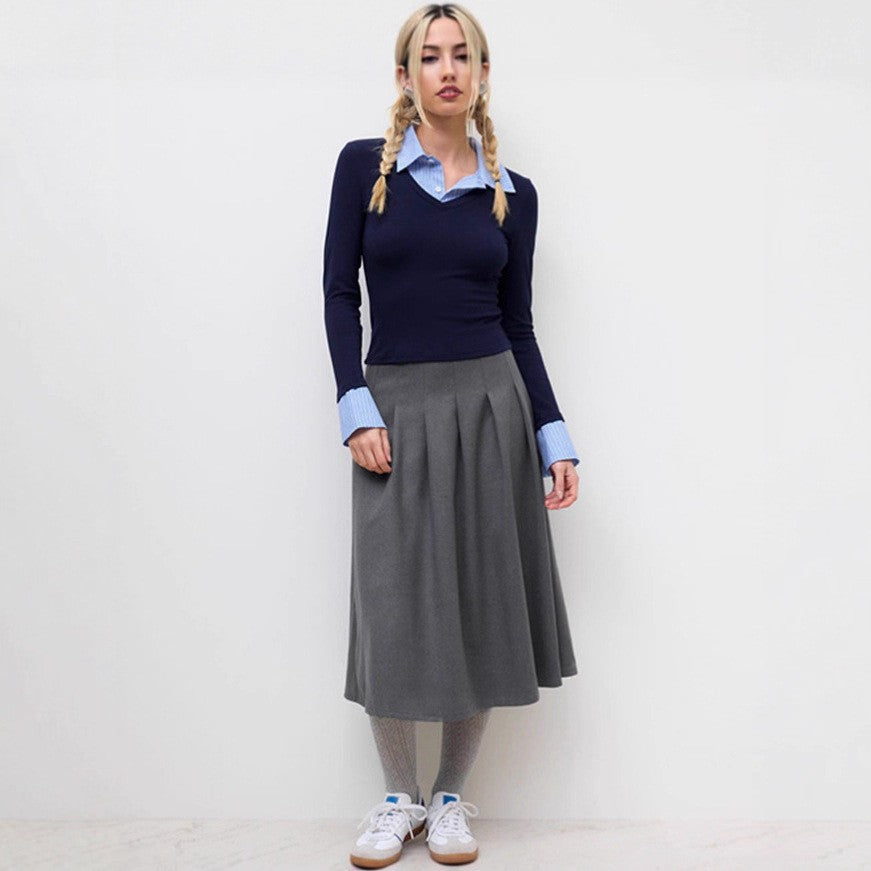 Jessy Top - Navy Blue