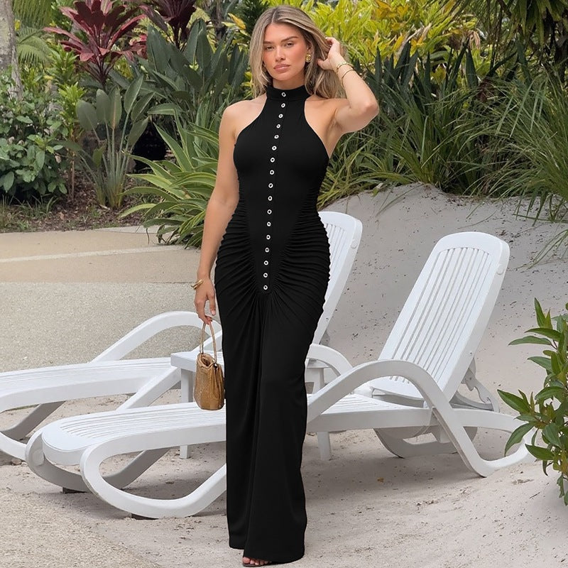 Janice Maxi Dress - Black