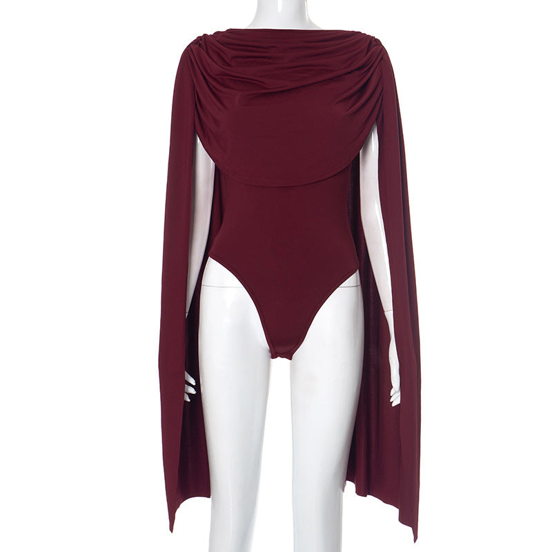 Dwayne Bodysuit -Maroon