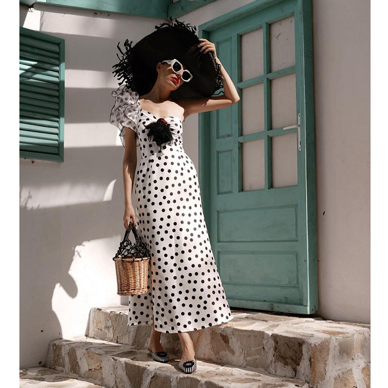 Retro Love Skirt  - White