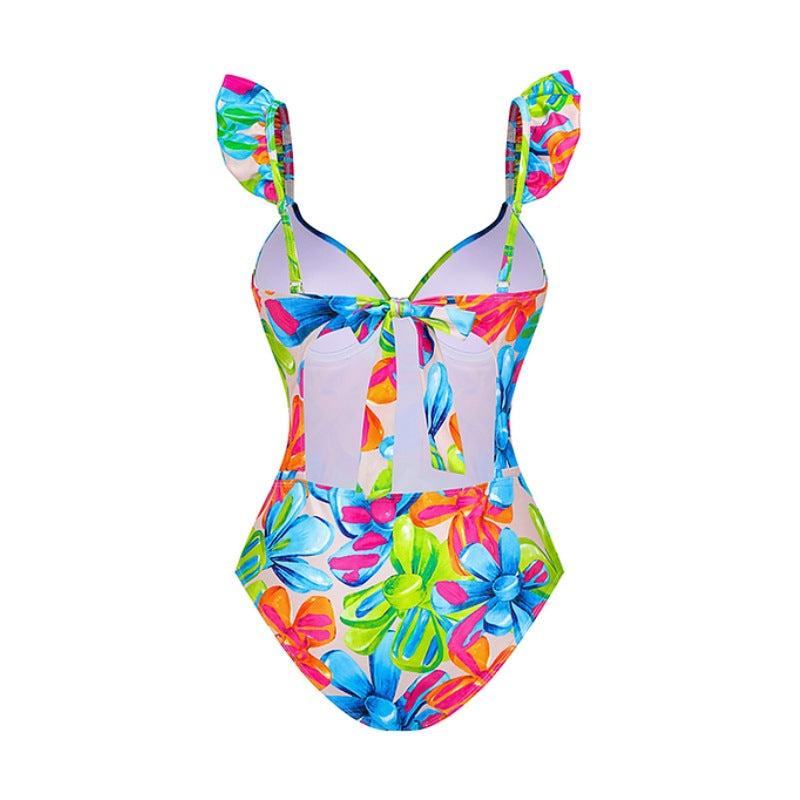 Vibgyor Monokini  - Orange