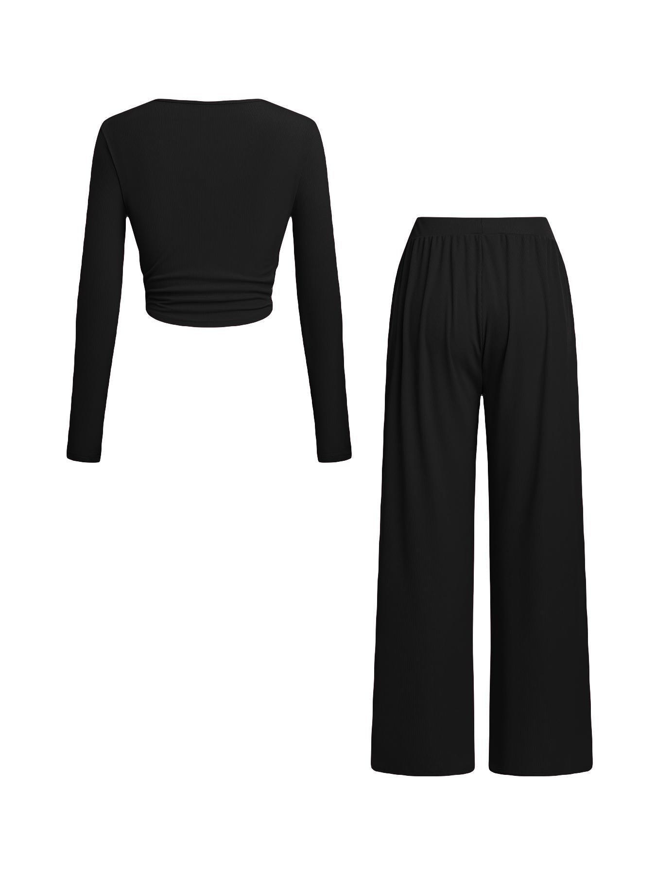 Brodie Co-Ord Set - Black