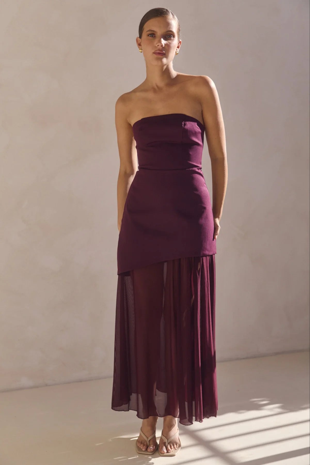 Dream Weaver Maxi Dress - Purple