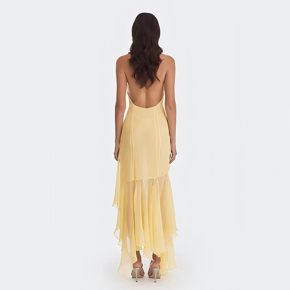 Veloria Maxi Dress - Yellow