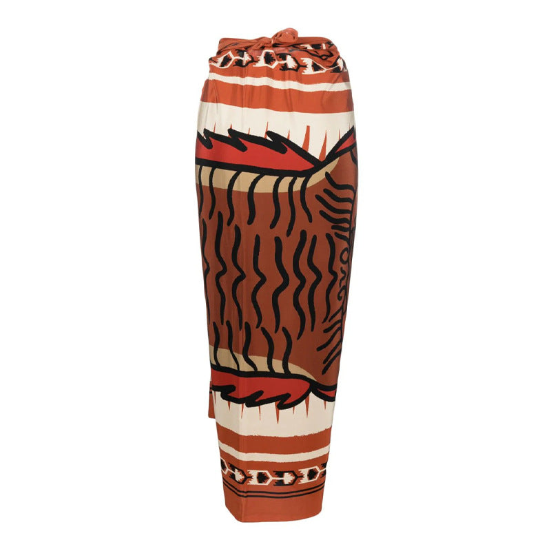 Dune Dance Skirt - Orange