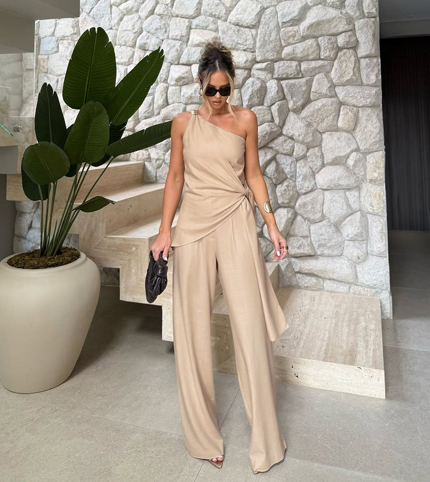 Vella Co ord Set - Khaki