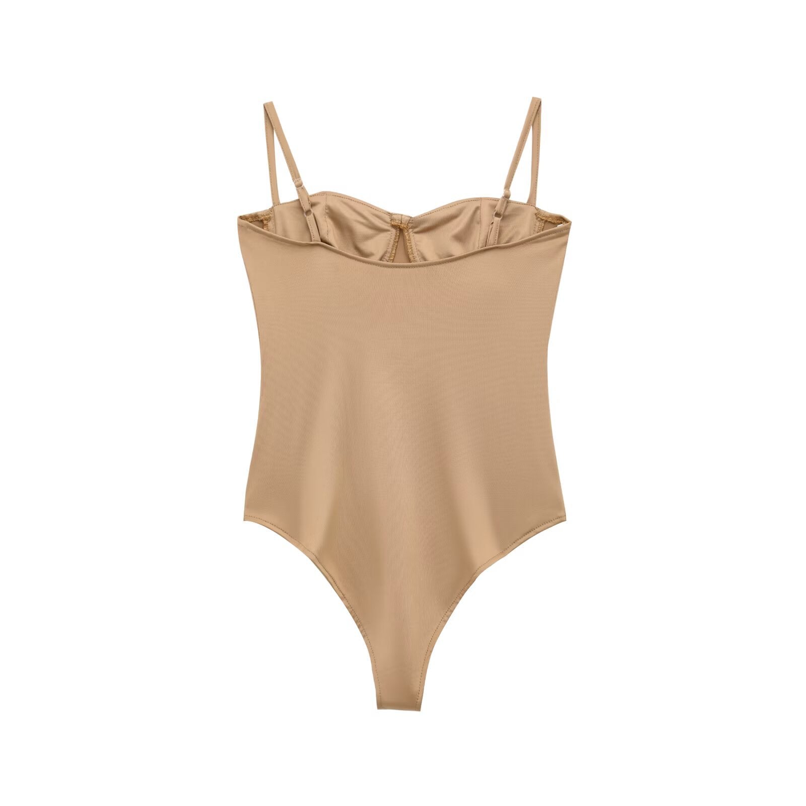 Skye Bodysuit - Apricot