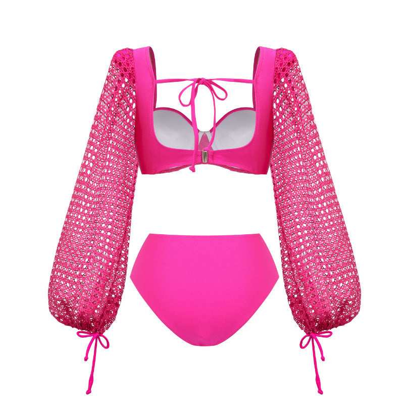 Rose Wave Bikini- Pink