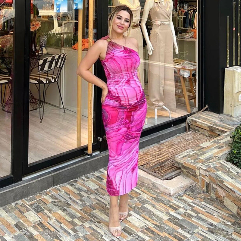 Rean Maxi Dress - Pink