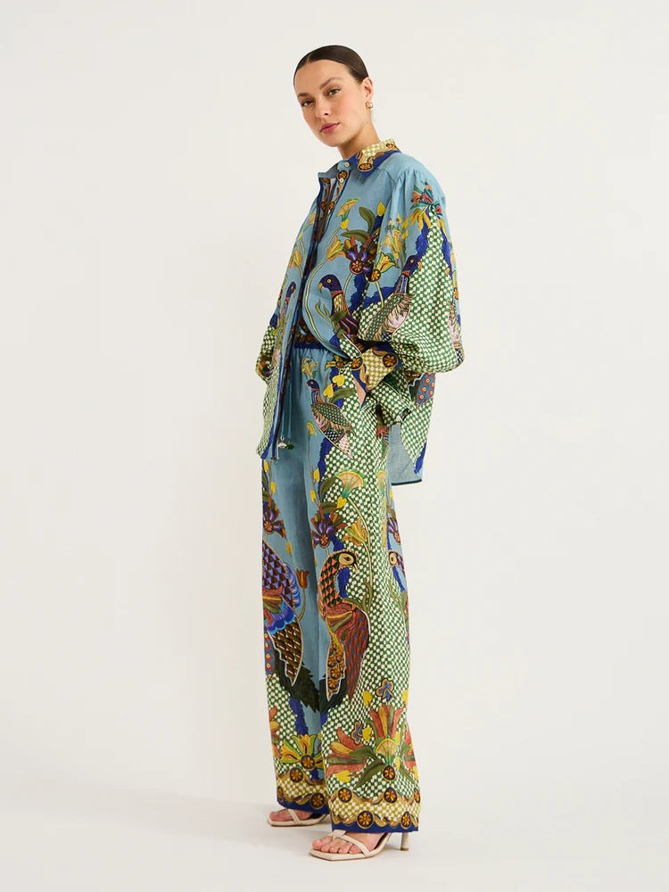 Mirrisa Co-Ord - Blue