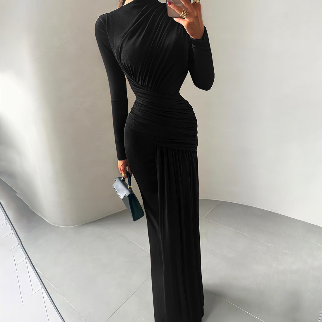 Glorina Maxi Dress - Black