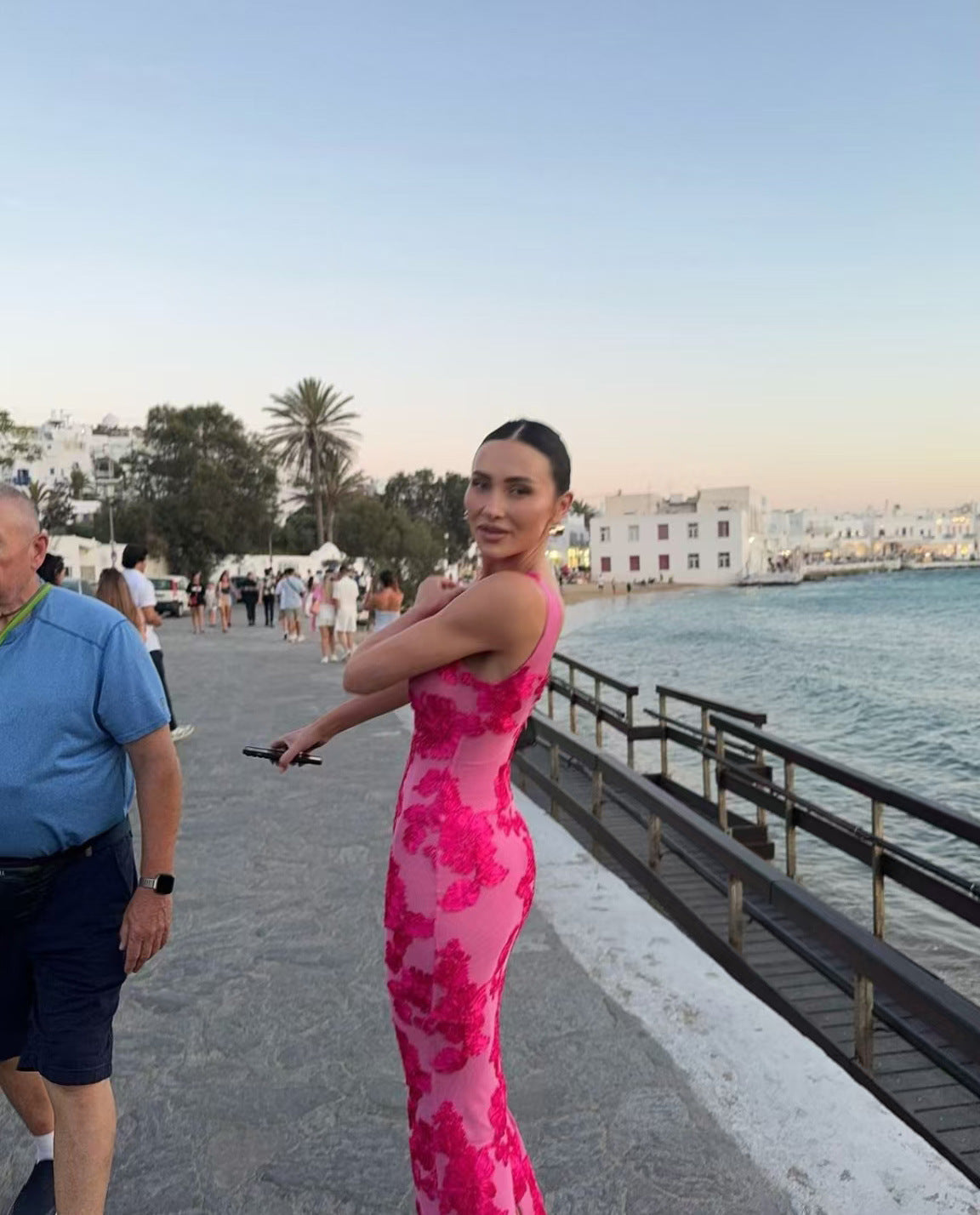 Morganite Maxi Dress - Pink