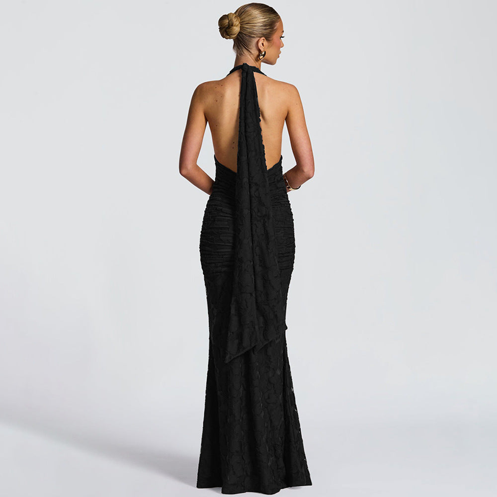 Nerina Maxi Dress - Black