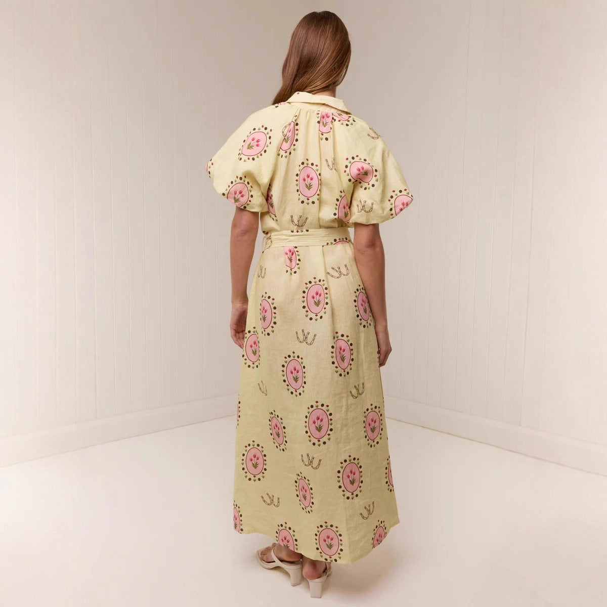 Antonia Maxi Dress - Yellow