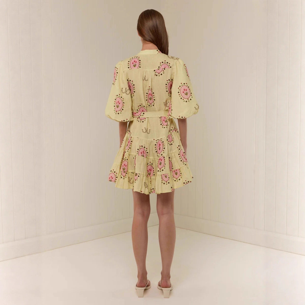 Mave Mini Dress - Yellow