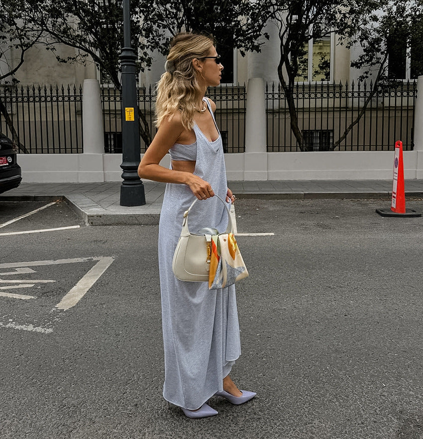 Pascal Maxi Dress - Grey