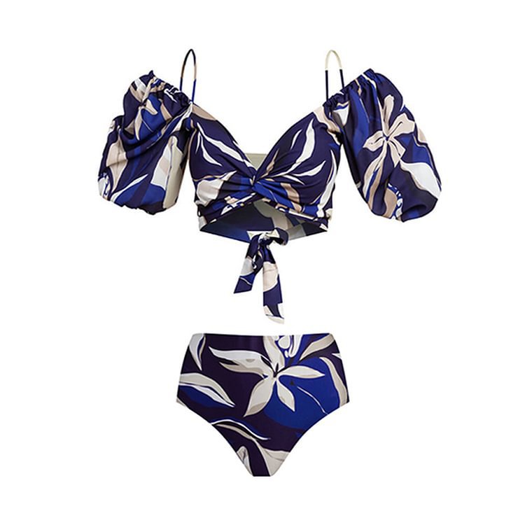 Lush Life Bikini Set - Blue