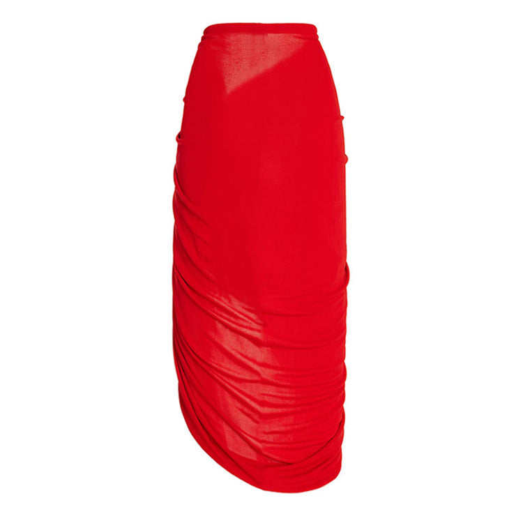 Rosanna Swimsuit Skirt - Red