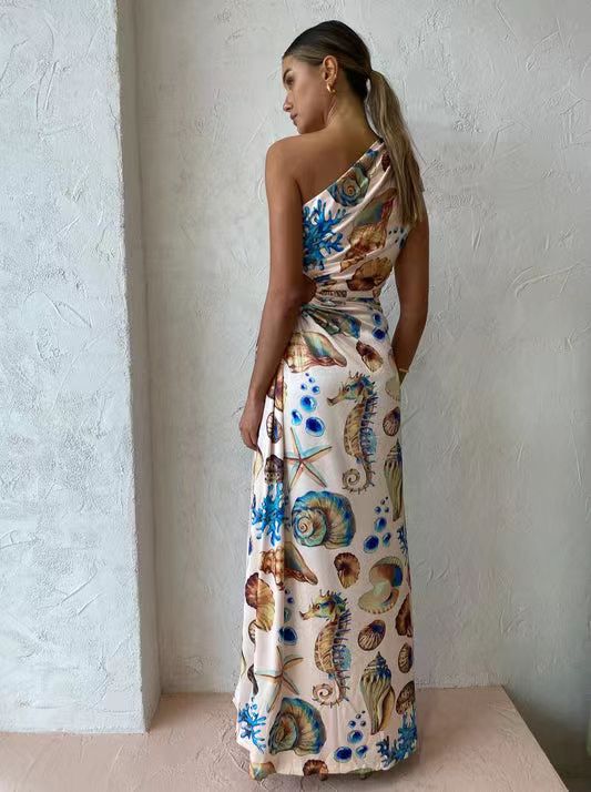 Samira Maxi Dress - Apricot