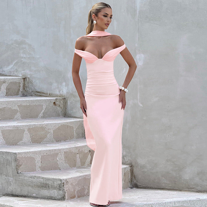 Abigail Maxi Dress - Pink