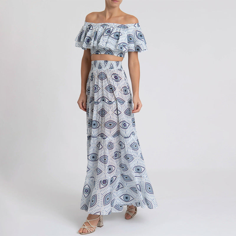 Eye See You Bikini Set - White