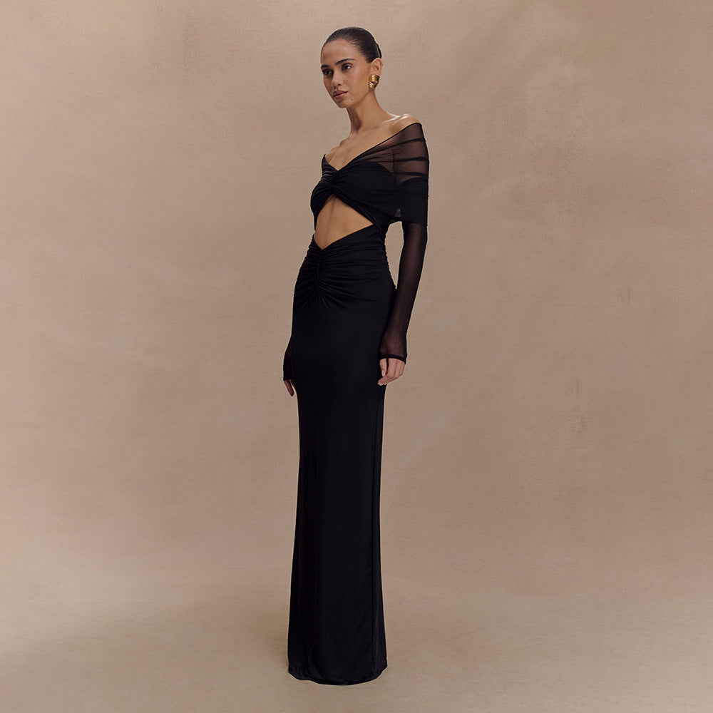 Siela Maxi Dress - Black