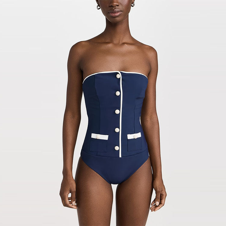 Sapphire Surf Swimsuit - Blue