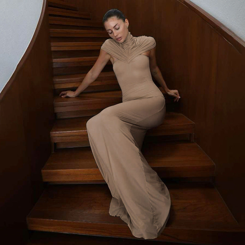 Sarafya Maxi Dress - Khaki